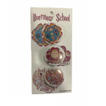 Kit 3 bottons - Harry Potter - IIvermony 2 Kit 3 bottons - Harry Potter - IIvermony 2