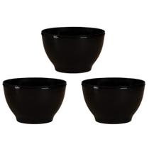 Kit 3 Bowl Redondo G Cumbuca Petiscos Saladeira Tigela Vasilha Cozinha