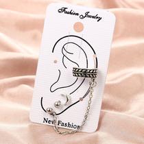 Kit 3 Brinco Pressão Joia Prateado Piercing Bola Lua