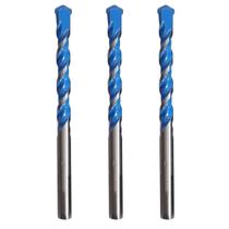 Kit 3 Brocas 10Mm Multifunção Multimaterial Fura Tudo Md