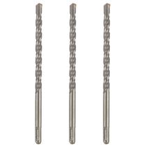Kit 3 Brocas 12Mm X 310Mm Sds Plus Concreto Para Martelete