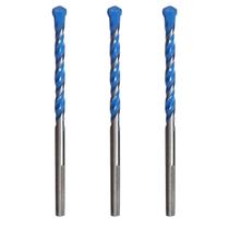 Kit 3 Brocas 6,5Mm Multifunção Multimaterial Fura Tudo Htom