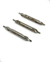 Kit 3 Brocas de Centro HSS 1,6 x 4,0 x 26 mm (aço rápido) Kit 3 Brocas de Centro HSS 1,6 x 4,0 x 26 mm (aço rápido)