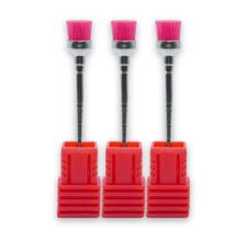 Kit 3 Brocas Escova de Limpeza Unhas de Gel Acrigel Fibra Kit 3 Brocas Escova de Limpeza Unhas de Gel Acrigel Fibra