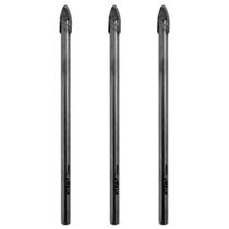 Kit 3 Brocas Para Vidro 3Mm Porcelanato Cerâmica Metal Duro Kit 3 Brocas Para Vidro 3Mm Porcelanato Cerâmica Metal Duro