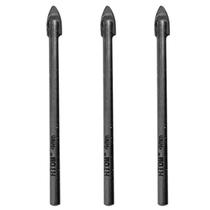 Kit 3 Brocas Para Vidro 4Mm Porcelanato Cerâmica Metal Duro Kit 3 Brocas Para Vidro 4Mm Porcelanato Cerâmica Metal Duro