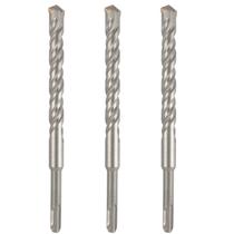 Kit 3 Brocas Sds Plus 20Mm X 310Mm Metal Duro Para Concreto