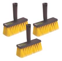 Kit 3 Broxa Retangular Pequena Parede Multiuso 11,7x4,3 Cm