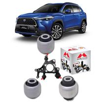 Kit 3 buchas manga do eixo traseira corolla cross 2019 a 2024