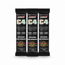 Kit 3 c4 black explosion bloody 10g foco e resistencia