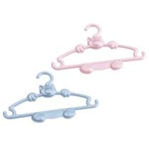 Kit 3 Cabide Baby Infantil Plástico Perolado Menino Menina Kit 3 Cabide Baby Infantil Plástico Perolado Menino Menina