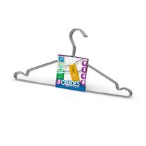 Kit 3 Cabides Organizadores Tintureiros para Adulto com Cavas Aço Arthi Reforçado Organizador de Roupas