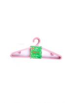 Kit 3 Cabides Rosa Adulto de Plástico Kit 3 Cabides Rosa Adulto de Plástico