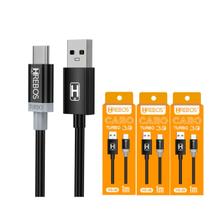 Kit 3 Cabo Carregador Usb Turbo Para Moto G31 G41 G71 5G Kit 3 Cabo Carregador Usb Turbo Para Moto G31 G41 G71 5G