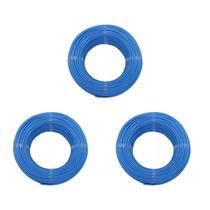 Kit 3 Cabo Eletrico Flexivel 2,5mm 100 Metros Fio AntiChama