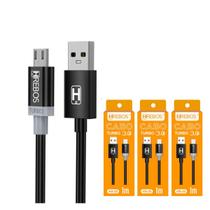 Kit 3 Cabo Micro Usb V8 Carregador Turbo E Dados Android