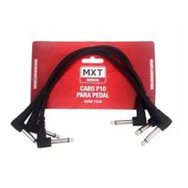 Kit 3 Cabos P/ Pedal P10 Mono 25cm Pro Series 20mm MXT