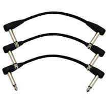 kit 3 Cabos para Pedal Santo Angelo Flatconn 15cm