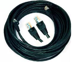 Kit 3 Cabos Rede Ethernet C/Rj45 Cat5E 20Mts Silver