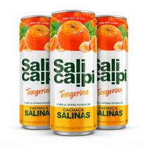 Kit 3 Cachaça SALINAS Salicapi Tangerina 355ml