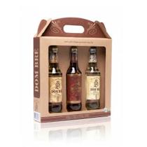 Kit 3 Cachaças Dom Bré 270 Ml