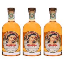 Kit 3 Cachaças Paratiana Labareda 750 Ml