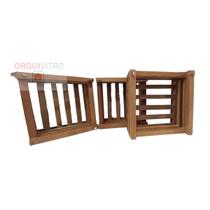 Kit 3 Cachepots de 16cm X 16cm Kit 3 Cachepots de 16cm X 16cm