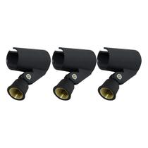 Kit 3 Cachimbo Microfone Com Fio Nylon Rosca Visão Msp2N