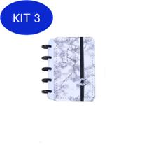 Kit 3 Caderno Inteligente Inteligine Bianco 50 Folhas