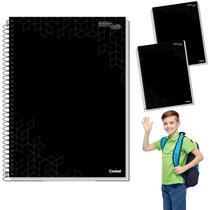 Kit 3 Cadernos Universitário 20 Matérias 200 Folhas Credeal Kit 3 Cadernos Universitário 20 Matérias 200 Folhas Credeal