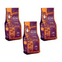 Kit 3 Café de Açaí da Floresta Amazônica 250g