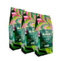 Kit 3 Café Torrado e Moído Orgânico 250g