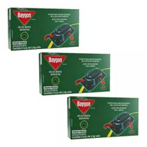 Kit 3 Caixa Armadilhas Isca Elimina Baratas 2,6g Cada Baygon