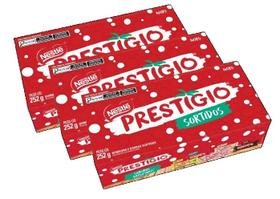 kit 3 Caixa de bombons Prestígio Sabores Sortidos 252g