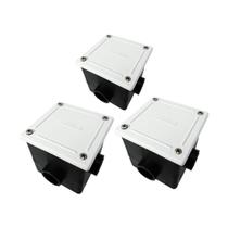 Kit 3 Caixa de Passagem LED Piscina Tampa ABS - Sodramar