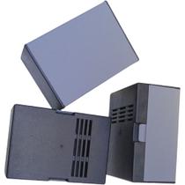Kit 3 Caixa Plástica Montagem Circuito Eletrônico Arduino Fonte 98x70x50 Patola PB202