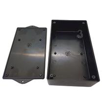 Kit 3 Caixa Plástica Montagem Eletrônica Arduino Fonte 191x112x54 Patola Pb119/2TE