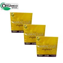 KIT 3 CAIXAS 30 sachês Chá do Fruto de Maracujá Orgânico Campo Verde KIT 3 CAIXAS 30 sachês Chá do Fruto de Maracujá Orgânico Campo Verde