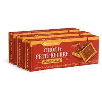 Kit 3 caixas biscoito de chocolate meio amargo alemão 150g griesson members mark importado