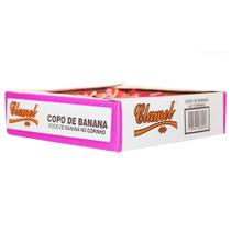 Kit 3 Caixas Copinho De Banana Para Festas Caixa 50 Un