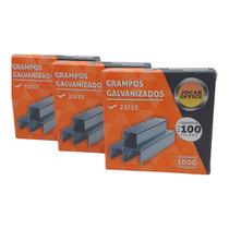 Kit 3 Caixas De Grampo 23/13 Com Mil Para 100 Folhas Kit 3 Caixas De Grampo 23/13 Com Mil Para 100 Folhas