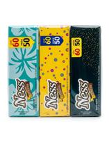 Kit 3 Caixas de Lenço de Papel Ness Super Suave 180 Folhas Duplas