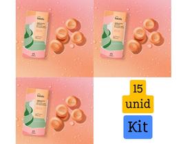 Kit 3 caixas de sabonete Acerola e hibisco - Total 15 unidades - Mais vendido economia