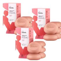 Kit 3 Caixas de Sabonete hidratante barra Natura Tododia Tâmara e Canela Total 15 unidades .