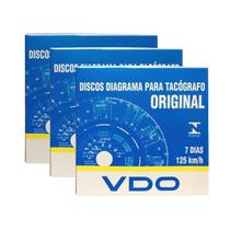 Kit 3 Caixas Disco Diagrama Tacógrafo 7 Dias Semanal 125km/h Kit 3 Caixas Disco Diagrama Tacógrafo 7 Dias Semanal 125km/h