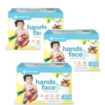 Kit 3 Caixas Lenços Umedecidos Mãos e Rosto Members Mark 100 Un Pack Econômico 5x20