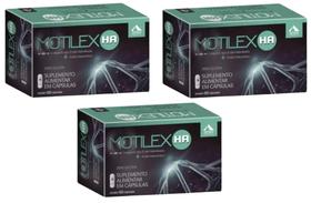 Kit 3 caixas Motilex HA Colágeno Não Hidrolisado+Ácido Hialurônico 60 cápsulas - Apsen