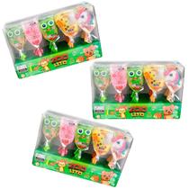 Kit 3 Caixas Pirulito de Animais Zoolito Com 30 Unds Cada Kit 3 Caixas Pirulito de Animais Zoolito Com 30 Unds Cada
