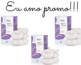 Kit 3 caixas sabonetes em barra Natura Todo dia Algodão total do kit 15 unidades Kit 3 caixas sabonetes em barra Natura Todo dia Algodão total do kit 15 unidades