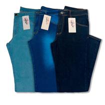 Kit 3 Calça Jeans c/ Elastano Lycra masculino - Almix